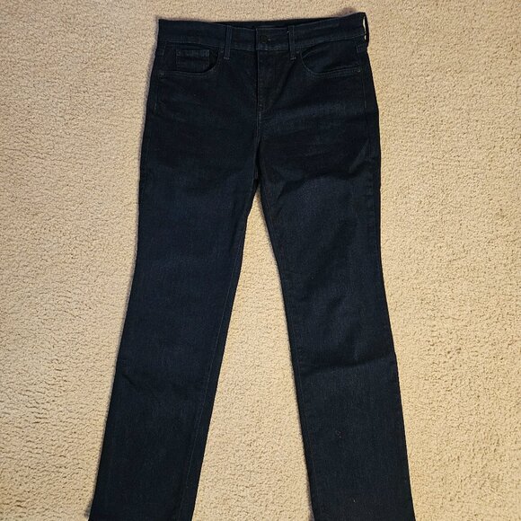 NYDJ Marilyn Straight Leg Jean - Dark Blue - Lift Tuck Technology - 10P - Picture 1 of 6